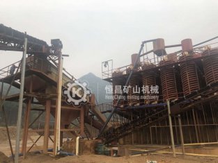 巖金選礦設備生產(chǎn)線都有哪些設備組成?